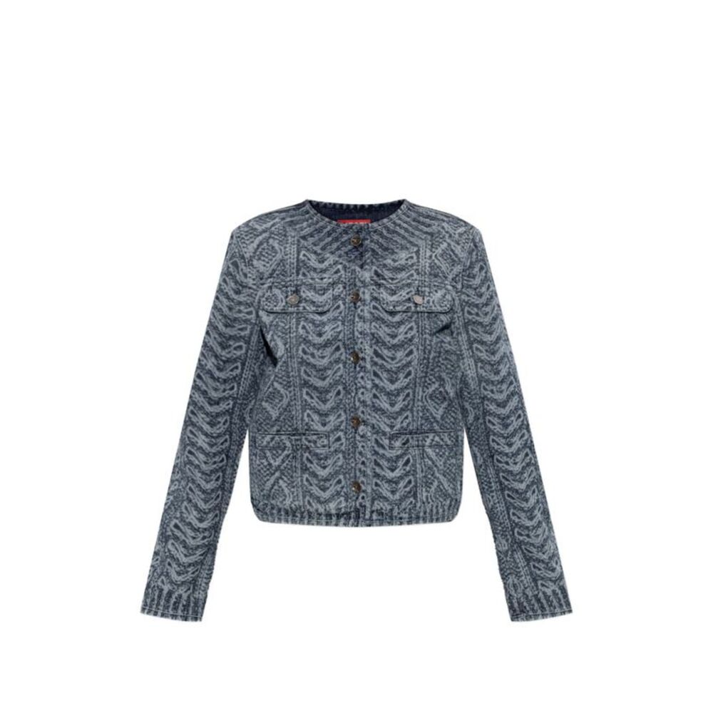 Diesel Women Denim Cotton Jacket
